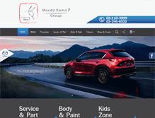 Tablet Screenshot of mazdarama7.com